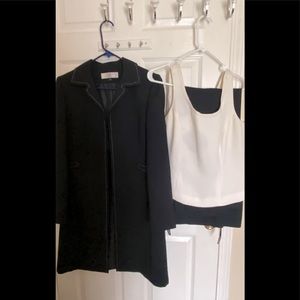 Suit with Coat, pants, and Top